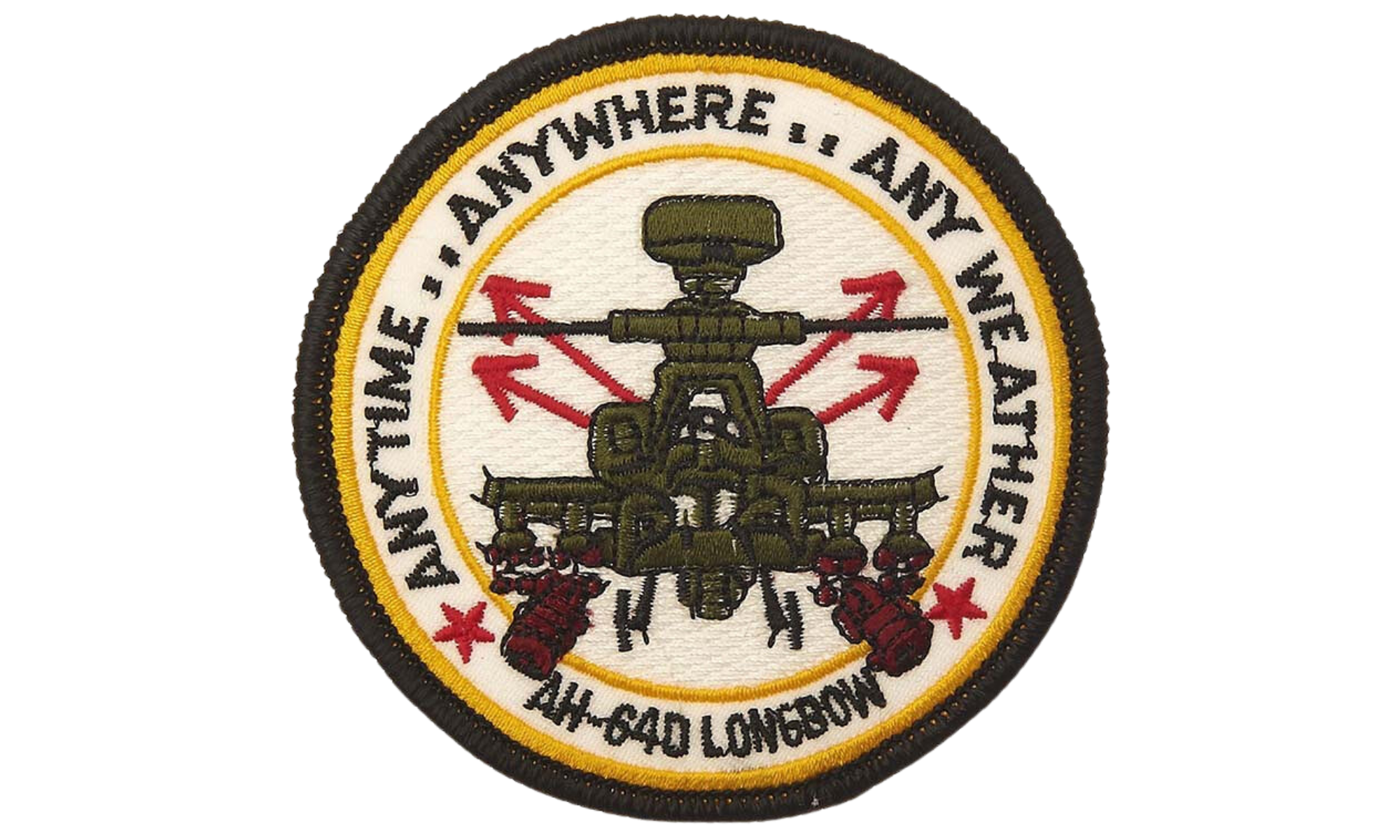 Apache AH-64D Anytime Anywhere Patch